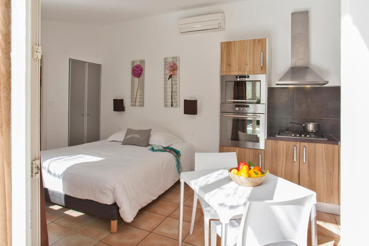 Amarylis A Calvi Location 2 Pers Avec Clim Jardin Piscine Et Barbecue Villa Eksteriør billede