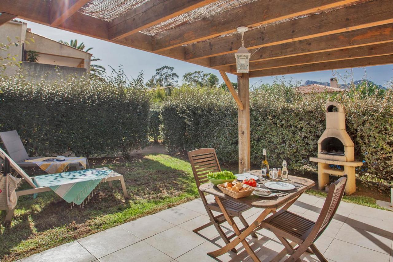 Amarylis A Calvi Location 2 Pers Avec Clim Jardin Piscine Et Barbecue Villa Eksteriør billede